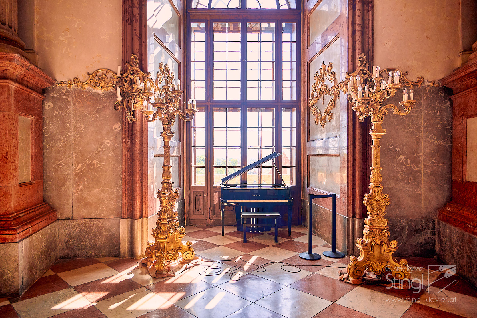 KAWAI NV12 Hybridflügel im Stift Klosterneuburg